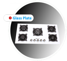 Glass plate gas